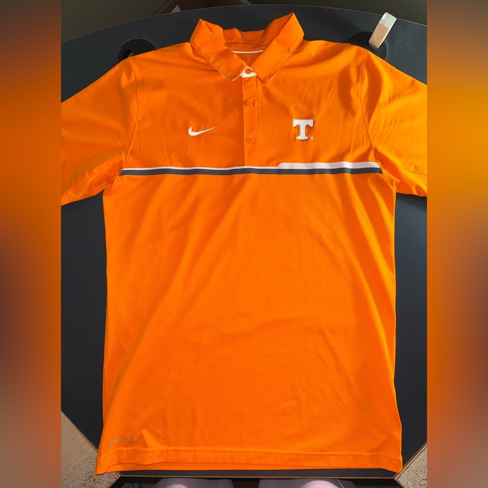Nike Dri Fit Tennessee Volunteers - Short Sleeve Polo - Medium